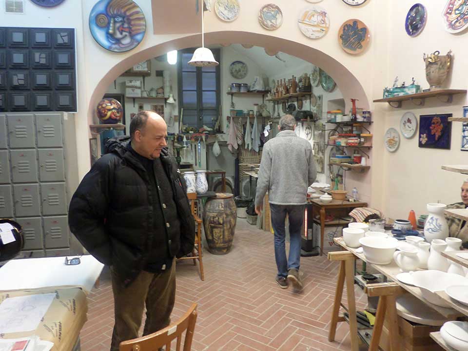 Umberto Cavenago. Ceramiche Pierluca. Albisola, Savona.